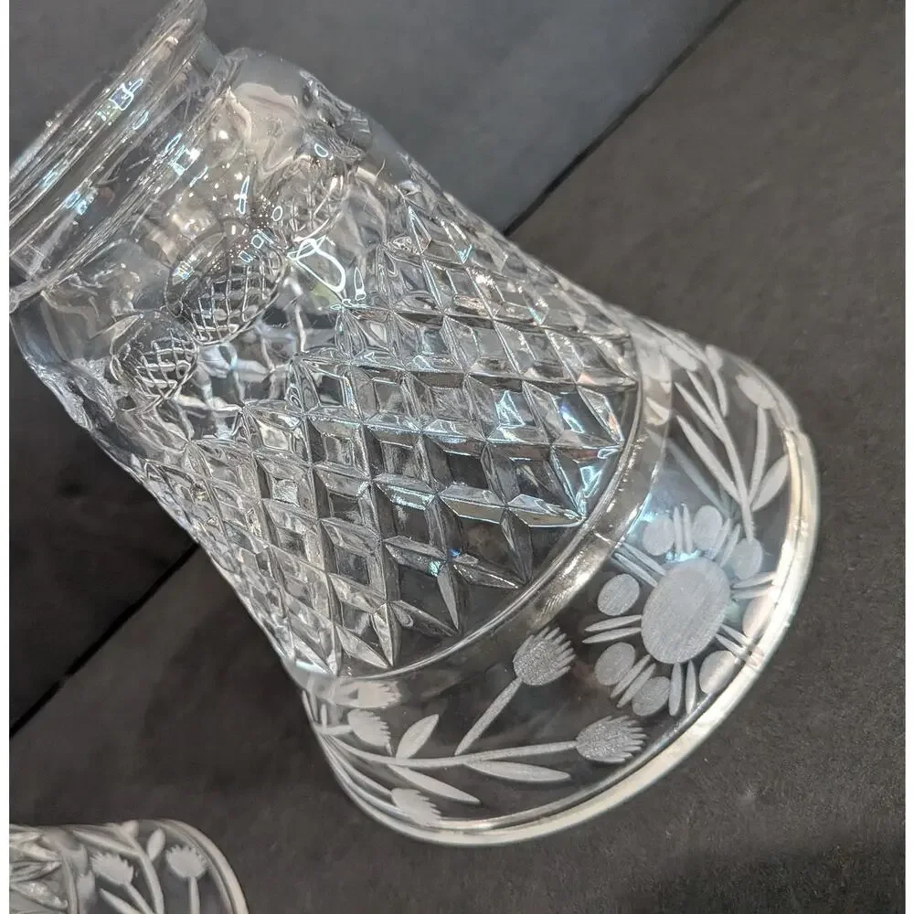 Unbranded vintage etched
